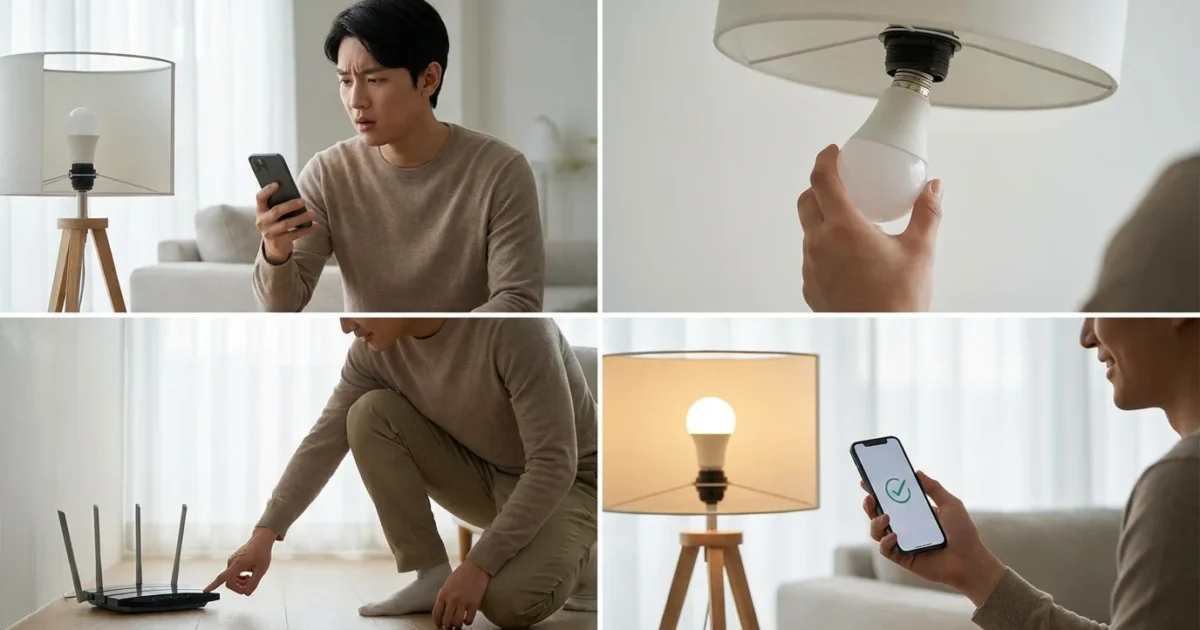 How to Fix Common Smart Bulb Connection Issues - guide