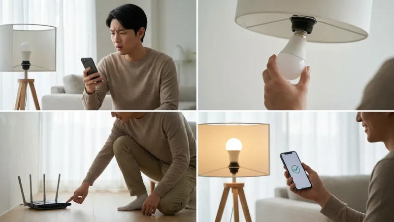 How to Fix Common Smart Bulb Connection Issues - guide