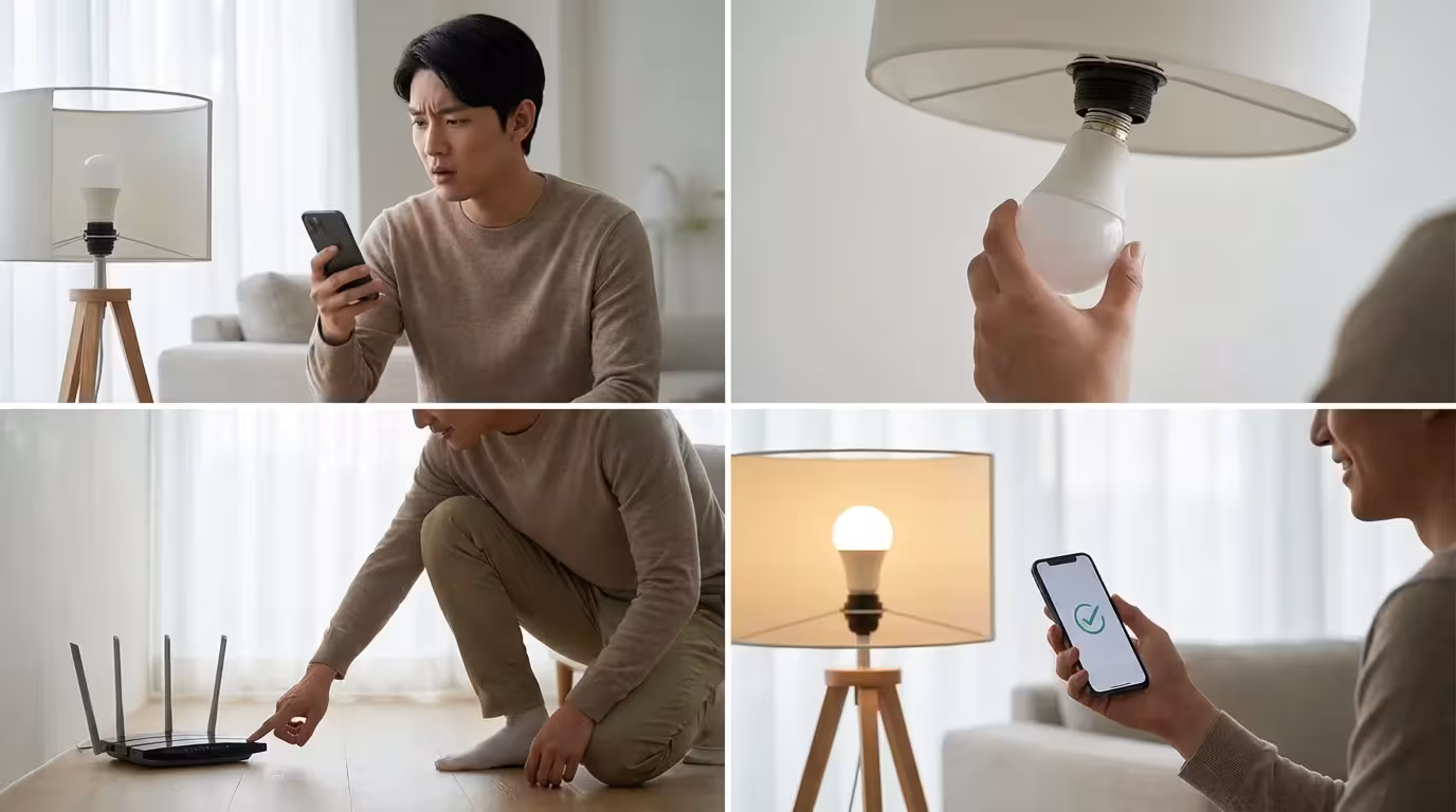 How to Fix Common Smart Bulb Connection Issues - guide