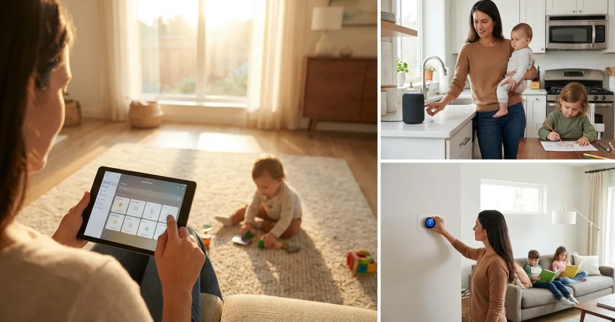 Smart Home Routines for Parents with Young Children - guide
